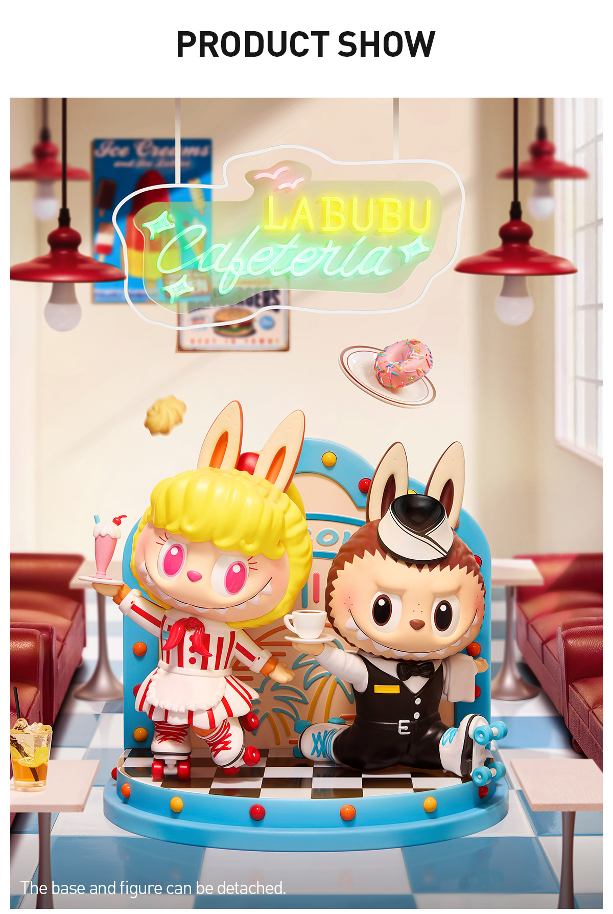 THE MONSTERS Cafeteria Figurine - POP MART (United States)