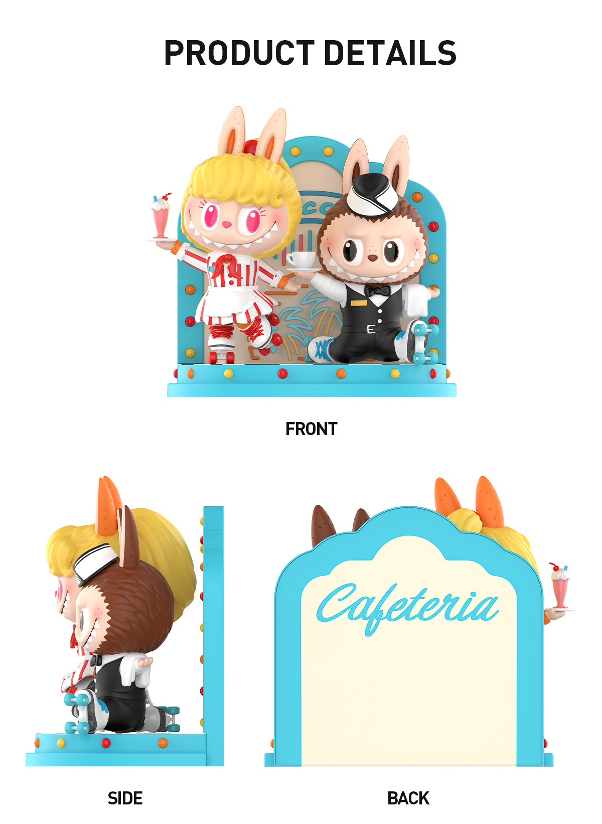 POP MART ラブブ Cafeteria フィギュア 新品 🆕POP MART JAPAN 3月新発売商品🆕 3月6日(金)発売 □THE MONSTERS その他