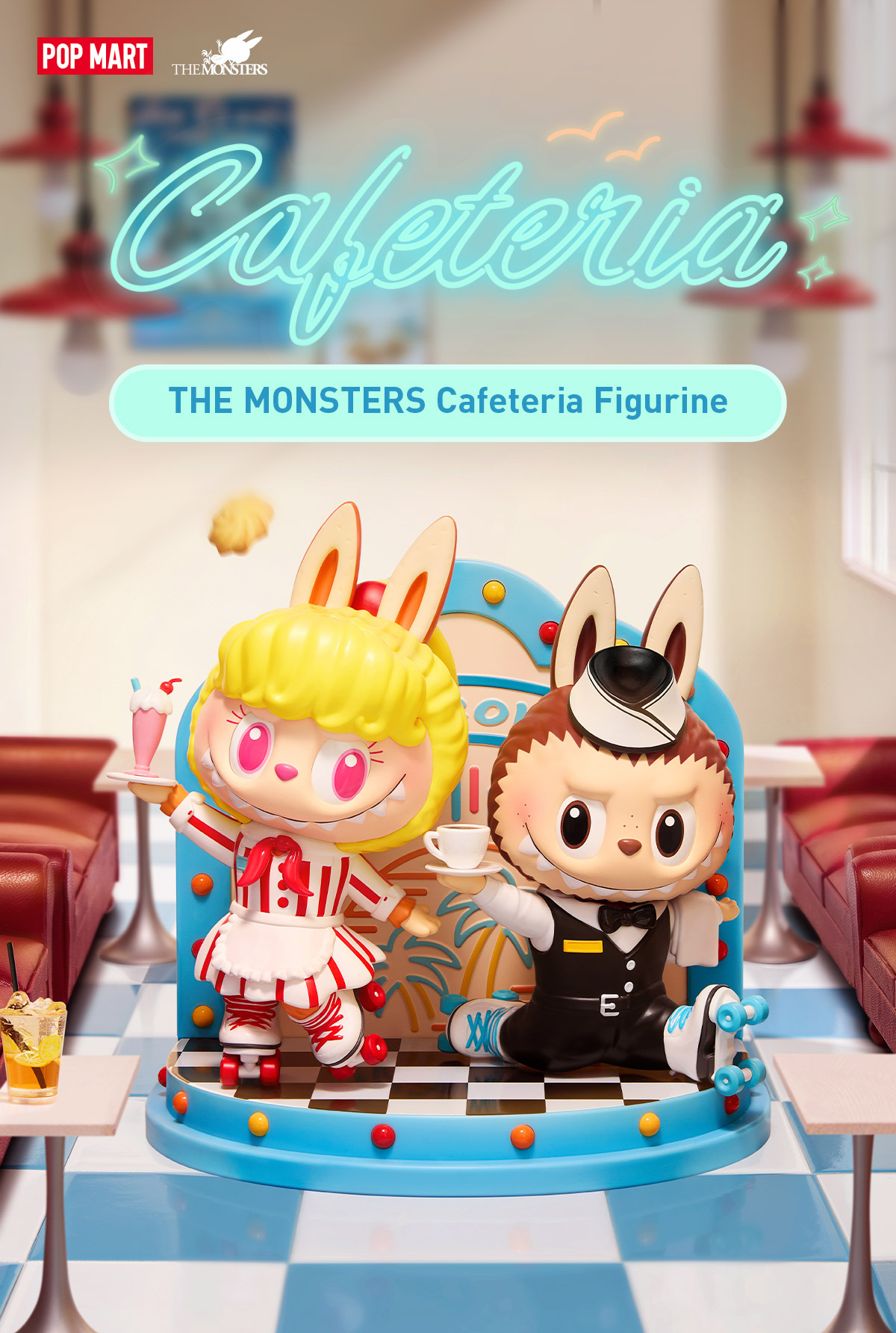 THE MONSTERS Cafeteria Figurine - POP MART (United States)