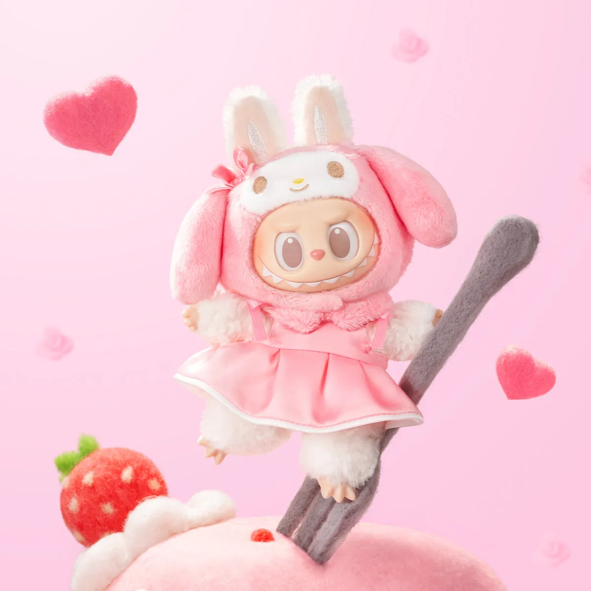 THE MONSTERS × Sanrio Characters Series-Vinyl Plush Pendant Blind