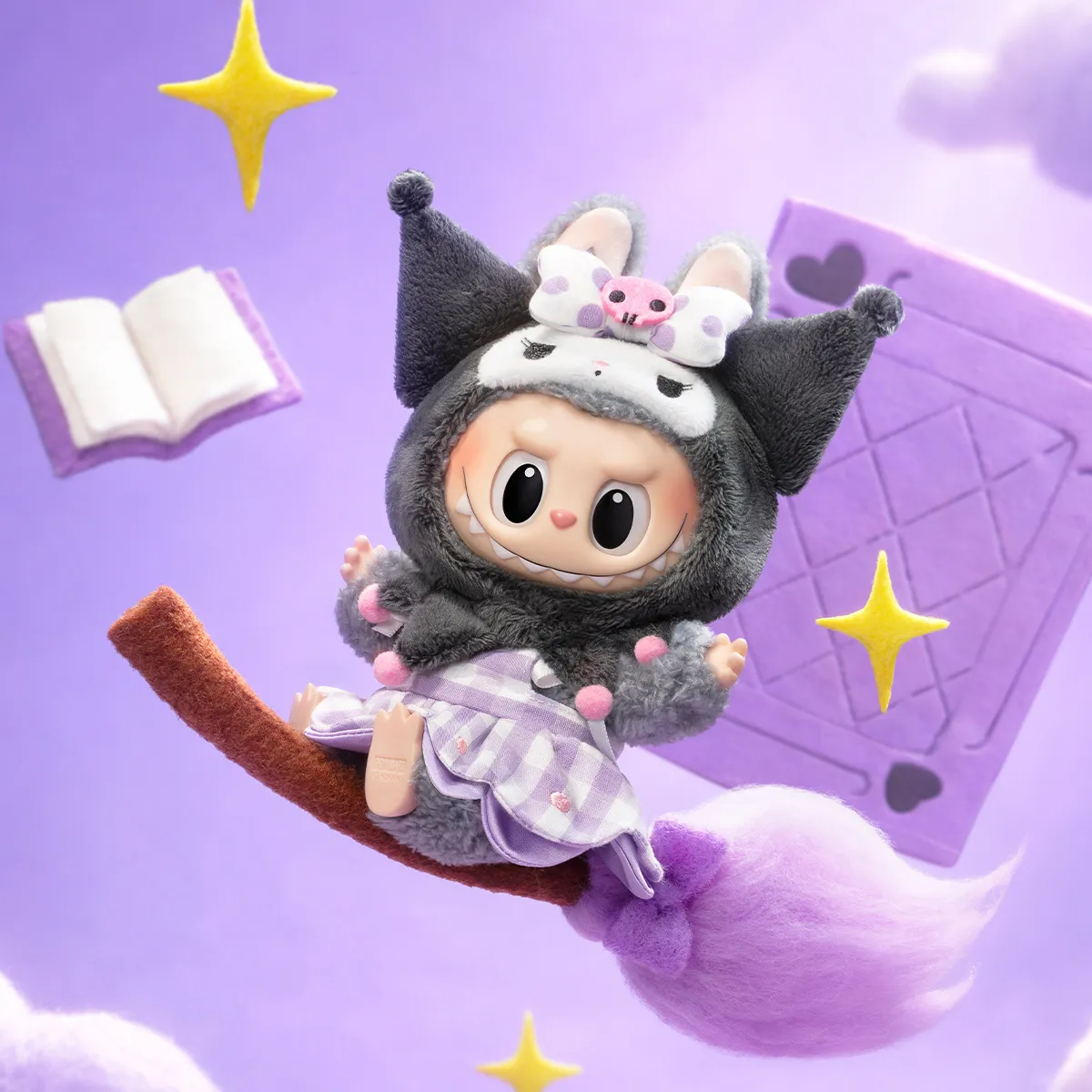 THE MONSTERS × Sanrio Characters Series-Vinyl Plush Pendant Blind