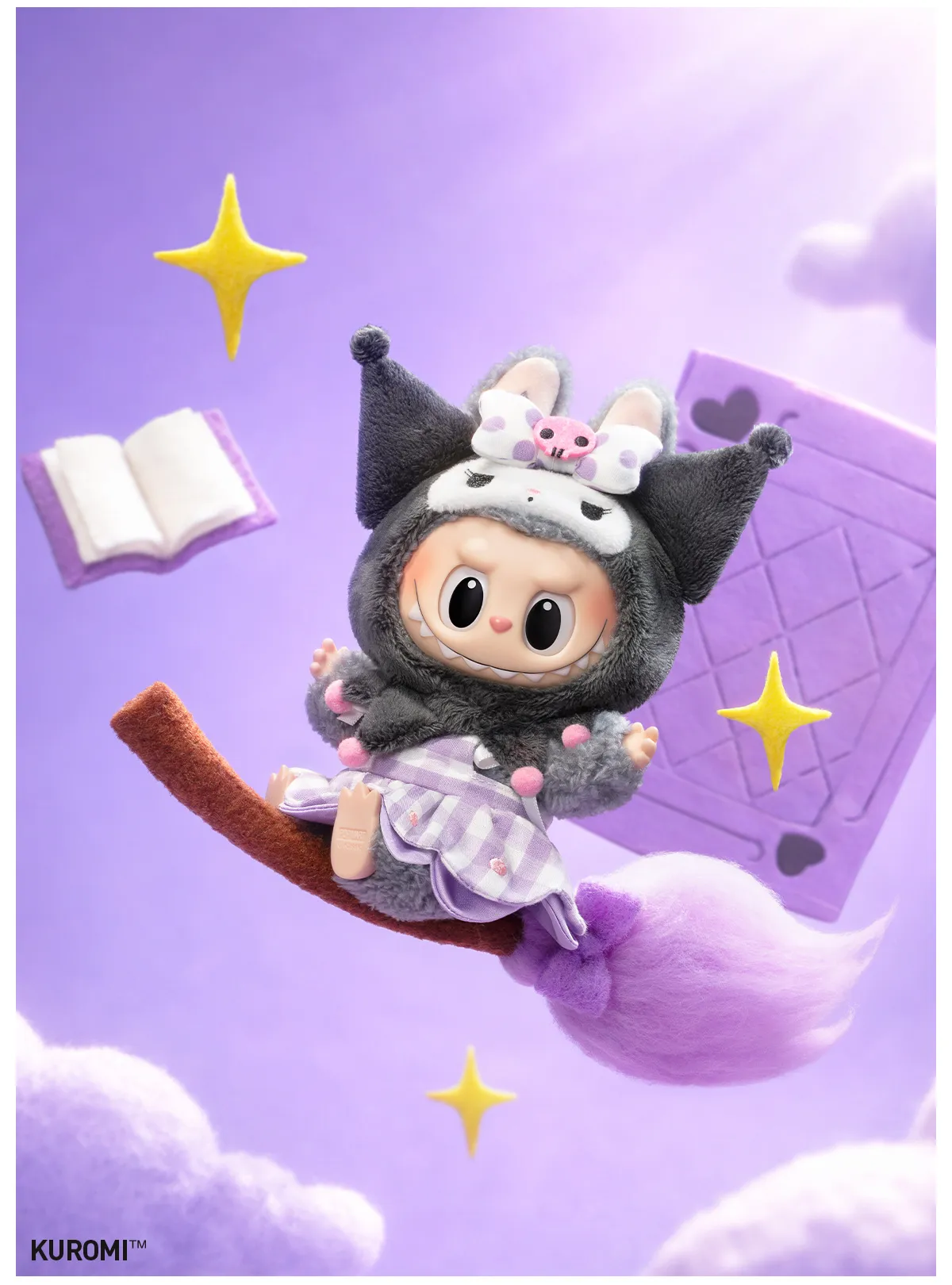 POP NOW:THE MONSTERS × Sanrio Characters Series-Vinyl Plush