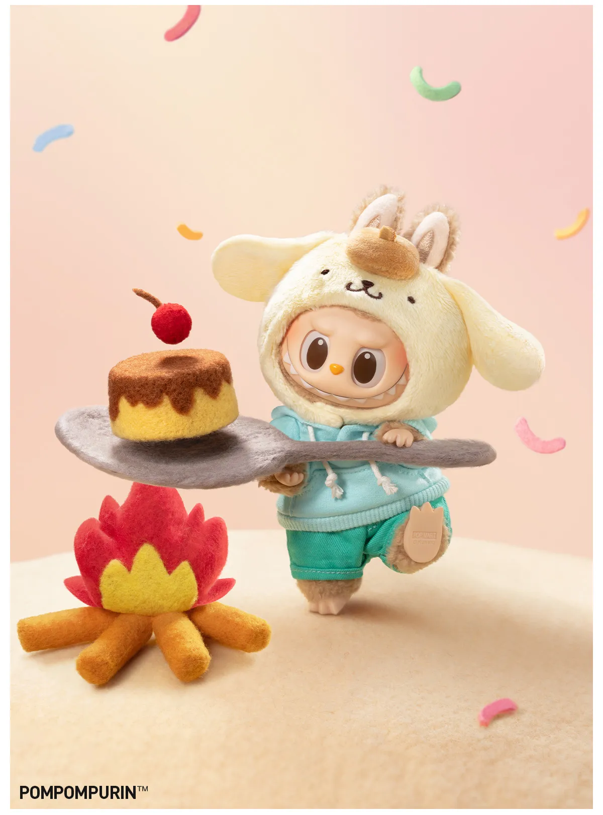 POP NOW:THE MONSTERS × Sanrio Characters Series-Vinyl Plush