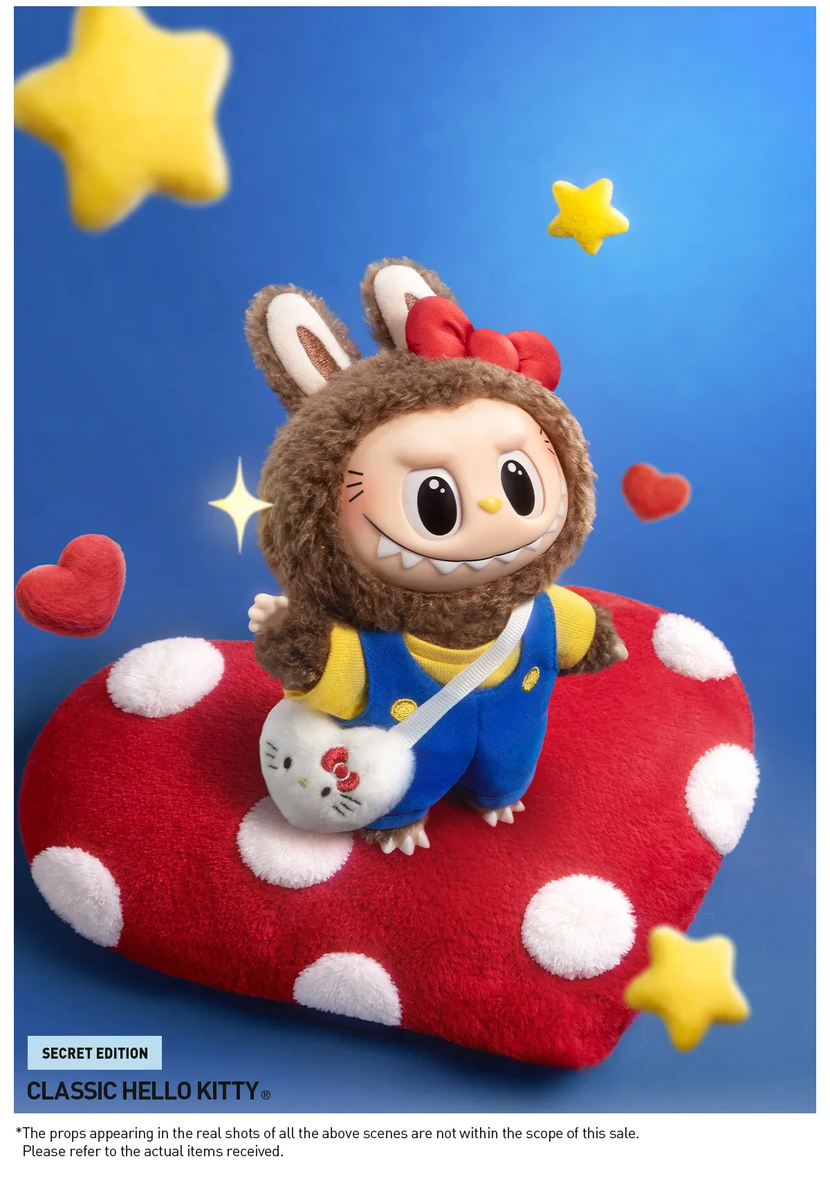 POP NOW:THE MONSTERS × Sanrio Characters Series-Vinyl Plush