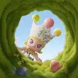 POP MART-MEGA ROYAL MOLLY 1000% Mickey and Friends-Happy Easter - Banner 2