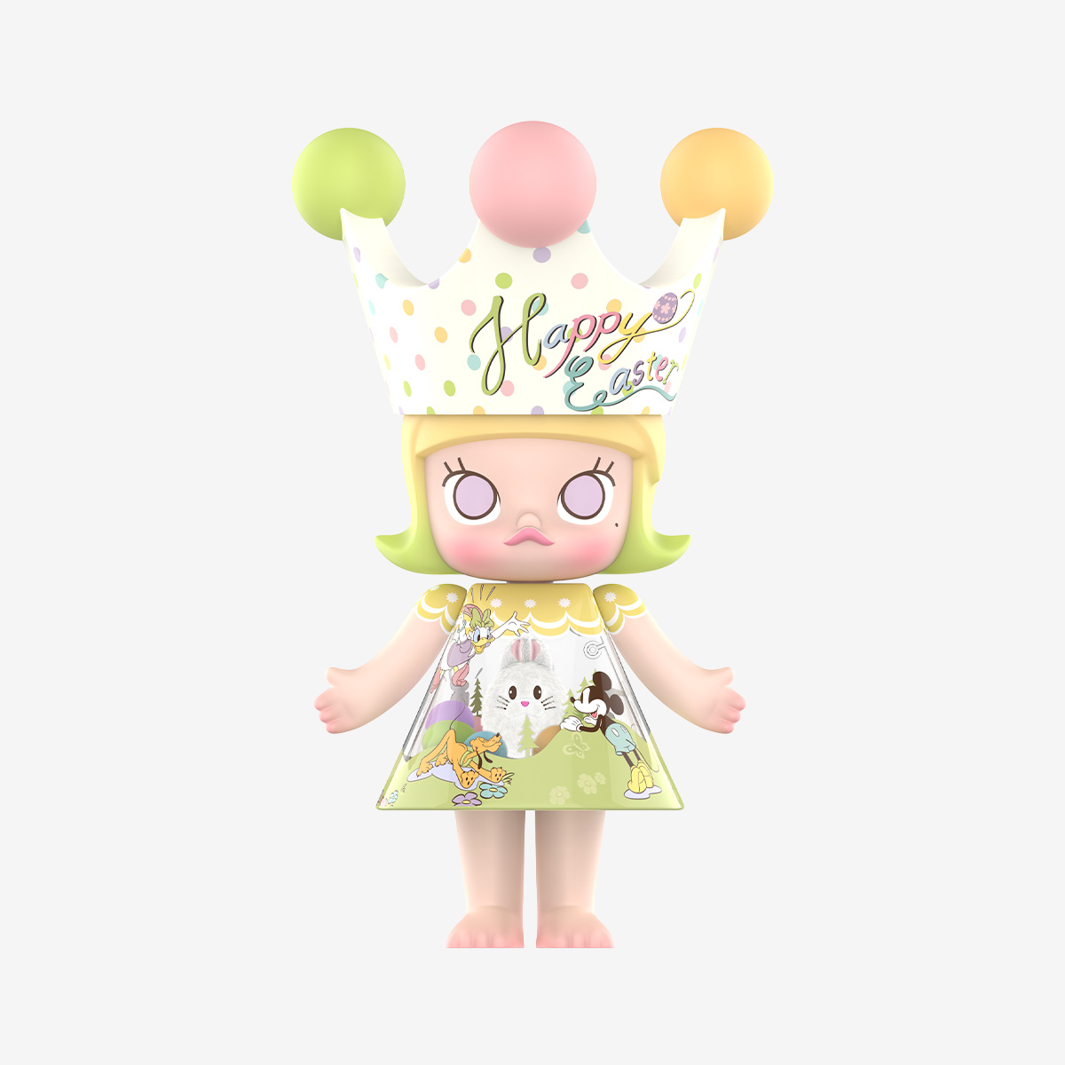 MEGA ROYAL MOLLY 400% Mickey and Friends-Happy Easter