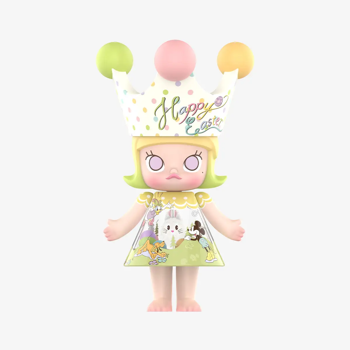 MEGA ROYAL MOLLY 400% Mickey and Friends-Happy Easter