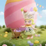 POP MART-MEGA ROYAL MOLLY 400% Mickey and Friends-Happy Easter - Banner 1