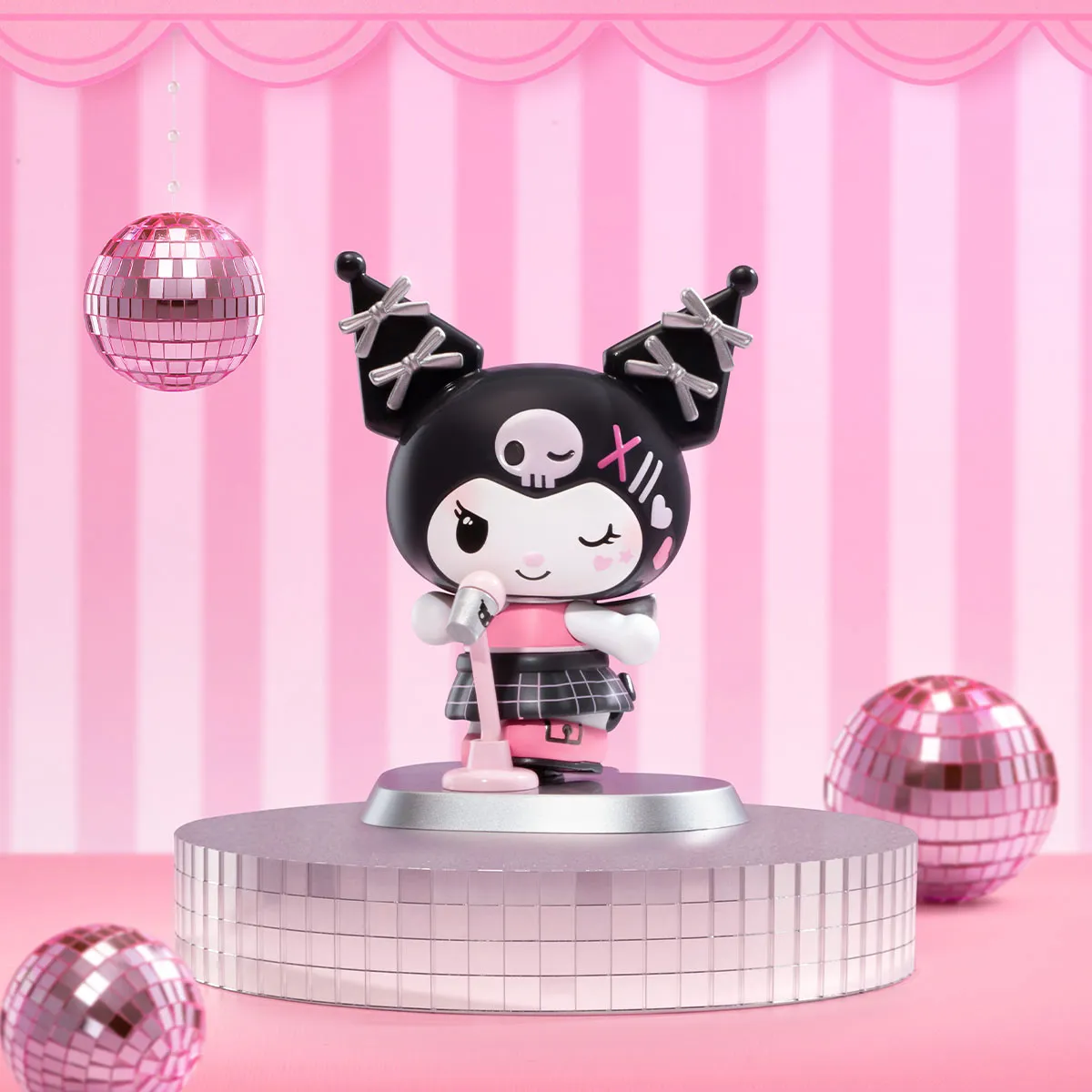HELLO KITTY AND FRIENDS Pink Party Series Figures