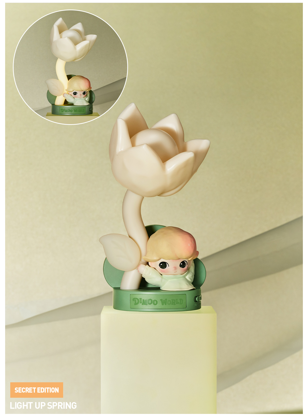 POP NOW:DIMOO Moments in Bloom Series - Sensor-activated