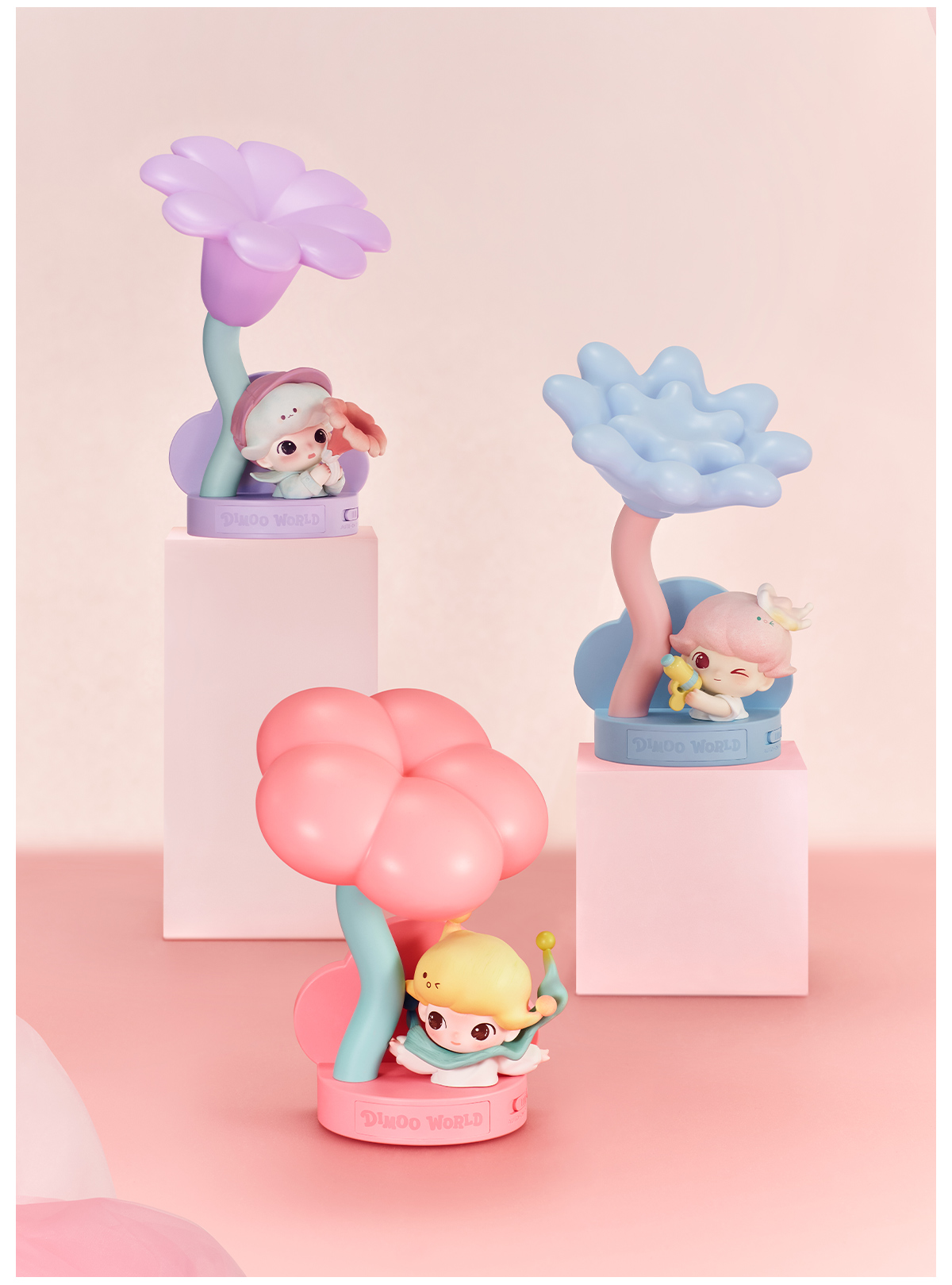 POP NOW:DIMOO Moments in Bloom Series - Sensor-activated