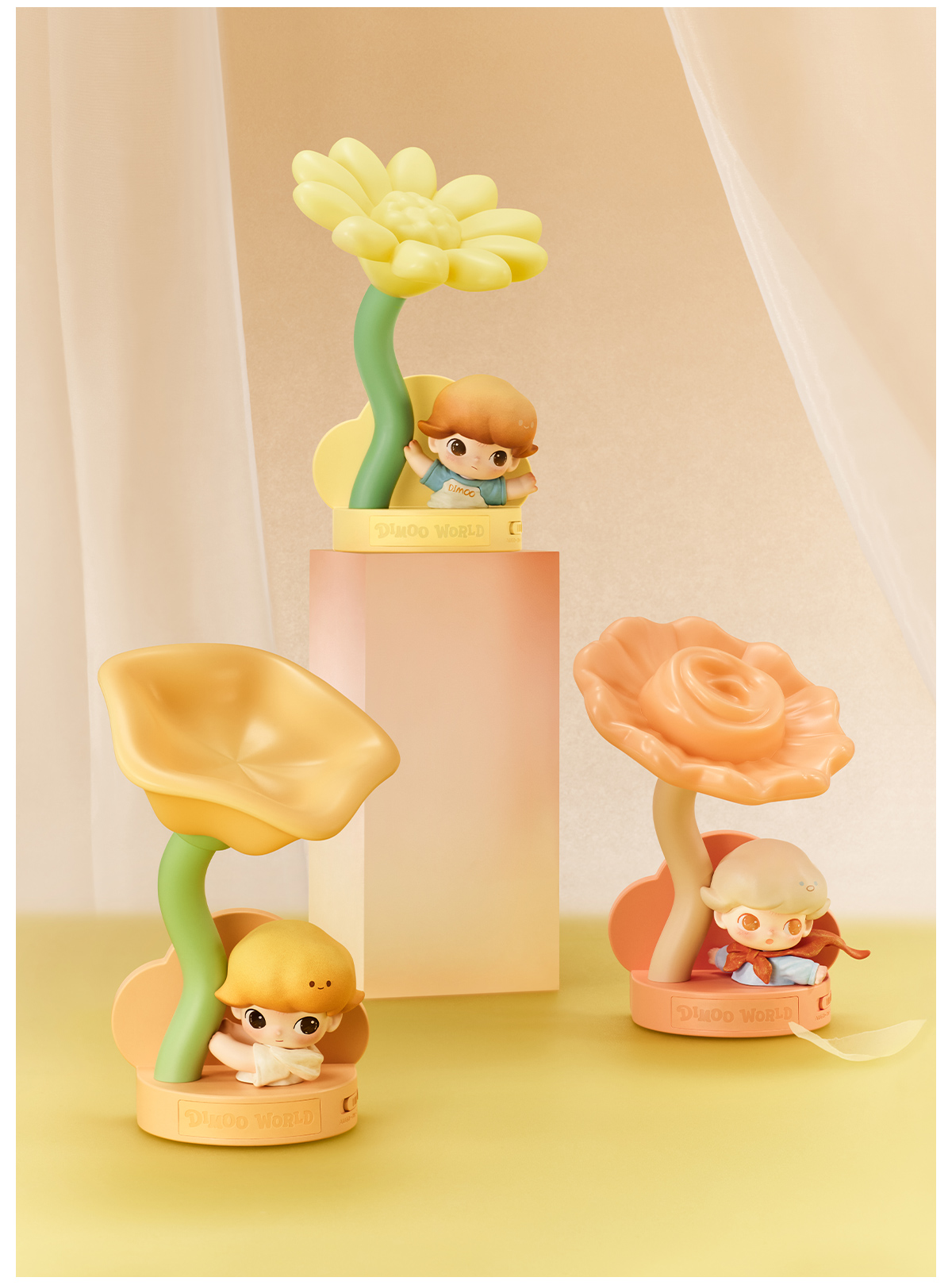 POP NOW:DIMOO Moments in Bloom Series - Sensor-activated