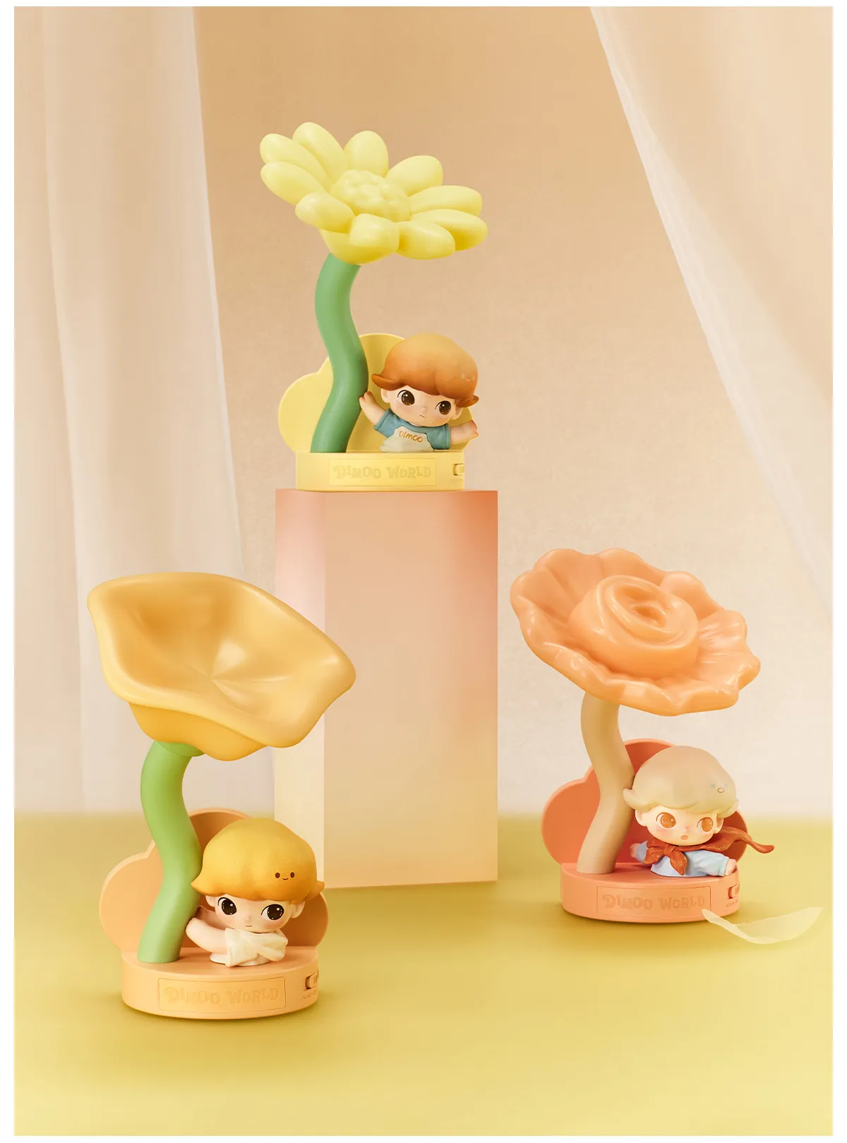 POP NOW:DIMOO Moments in Bloom Series - Sensor-activated 
