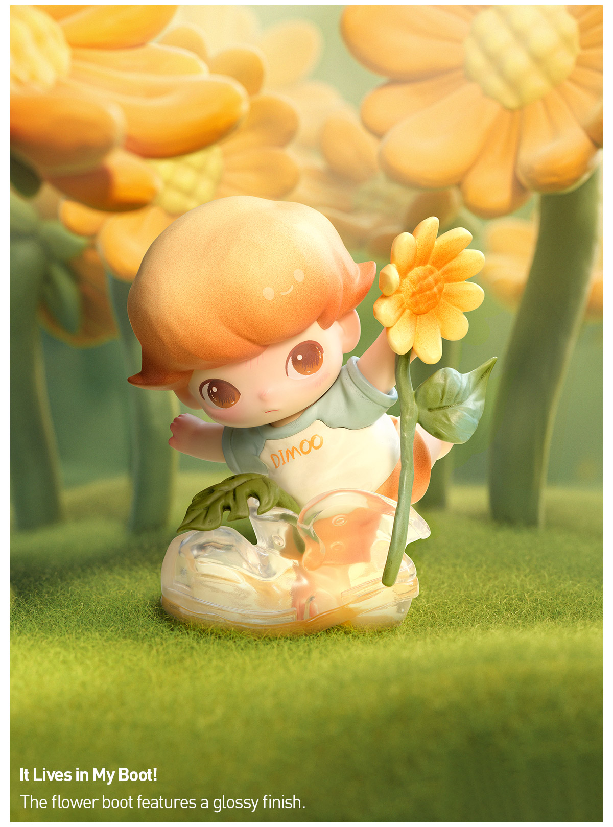 POP NOW:DIMOO Moments in Bloom Series Figures - POP MART (United