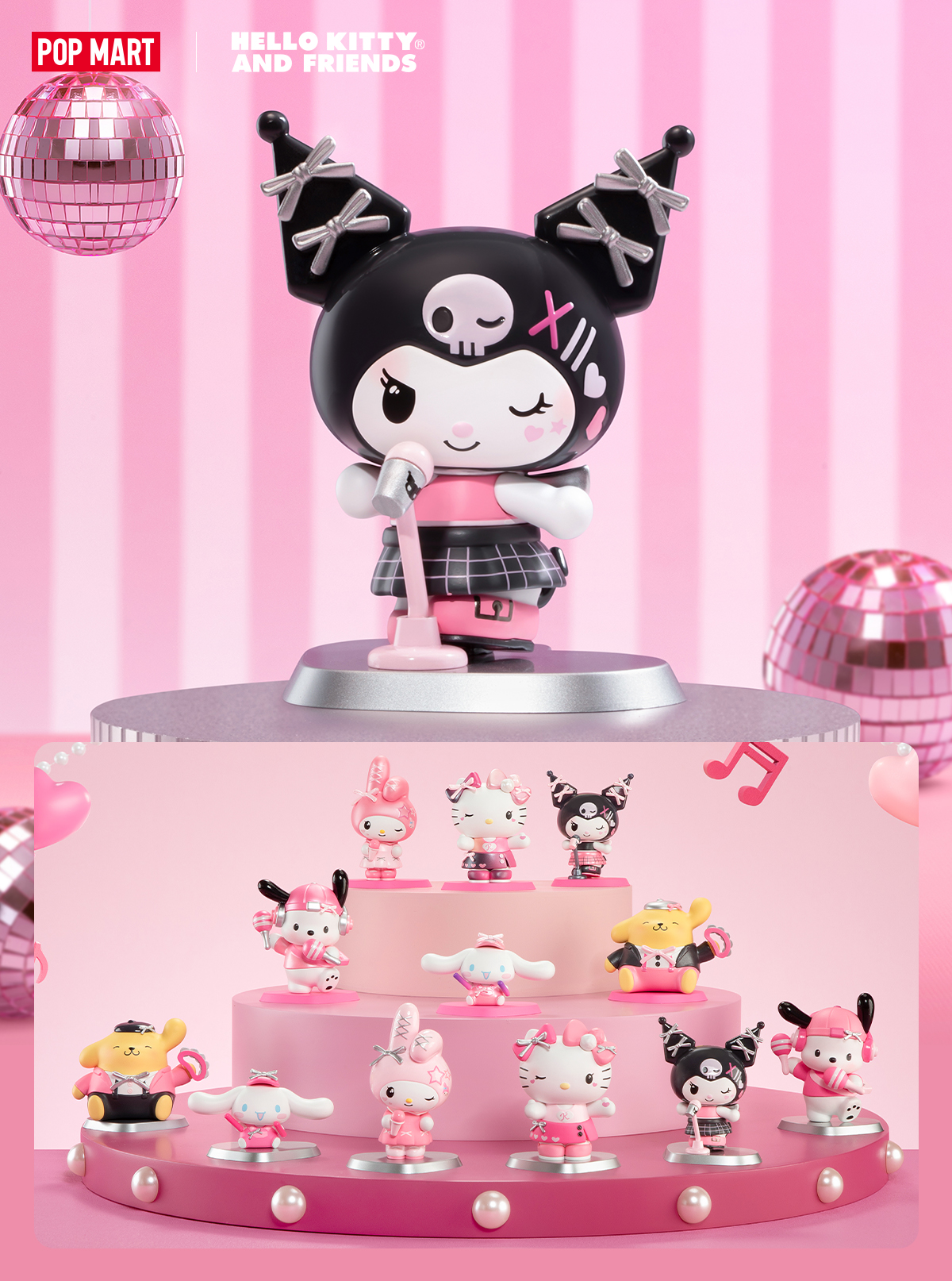 The Monsters × Hello Kitty and Friends
