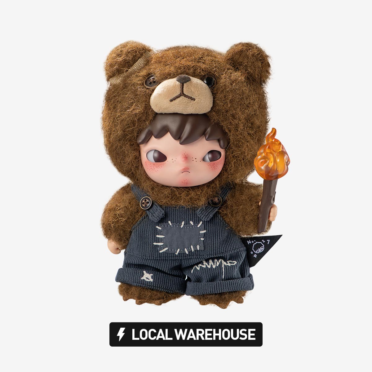 ぬいぐるみ Hirono Bear Vinyl Plush Doll POPMART Hirono Bear Vinyl Plush Doll - POP MART (United States)