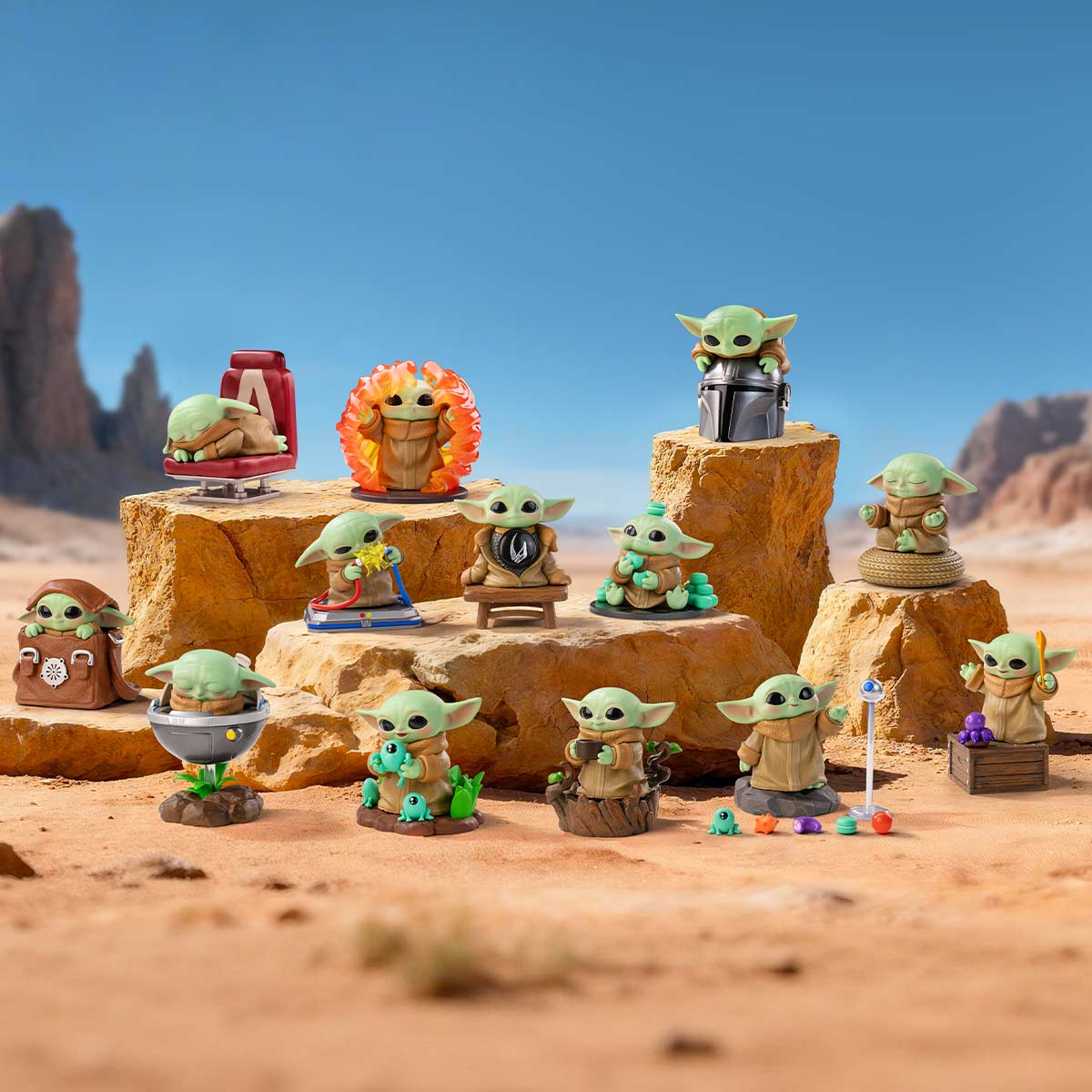 Star Wars Grogu Tiny But Mighty Series Figures - POP MART (United