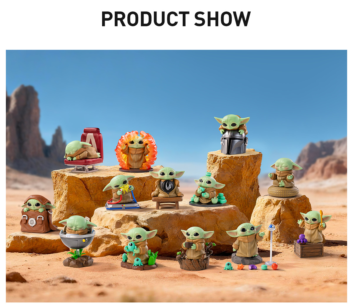 Star Wars Grogu Tiny But Mighty Series Figures|POP MART US Official