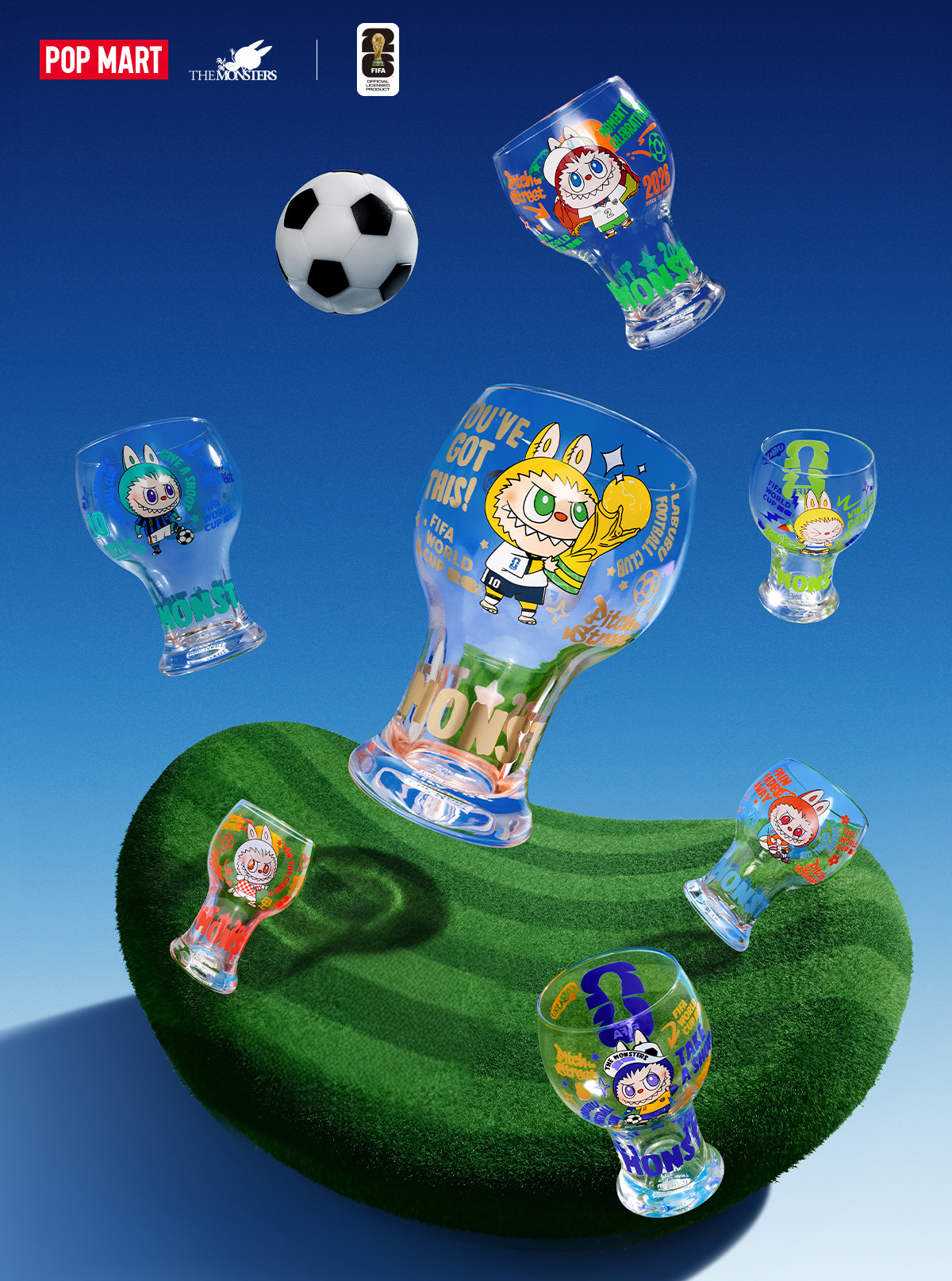 FIFA Football Collab｜World Cup Figurine Blind Box Set｜POP MART