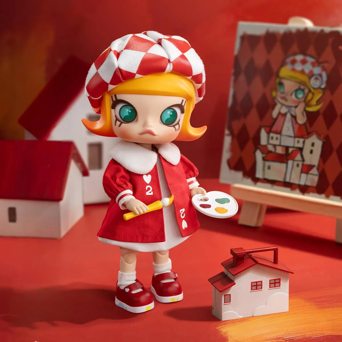 MOLLY 20th Anniversary Series 1/8 Action Figure - POP MART (United 