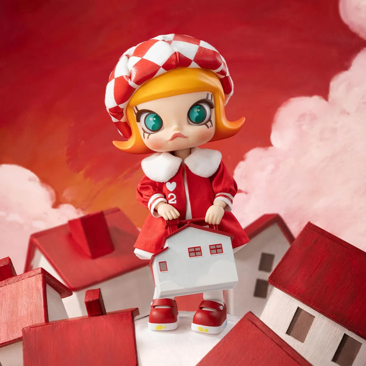 MOLLY 20th Anniversary Series 1/8 Action Figure - POP MART (United 