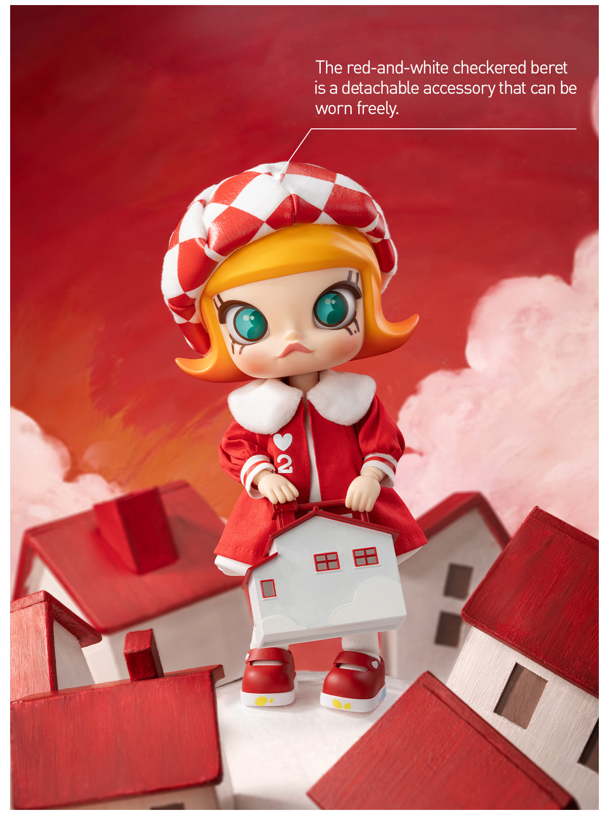 MOLLY 20th Anniversary Series 1/8 Action Figure - POP MART (United