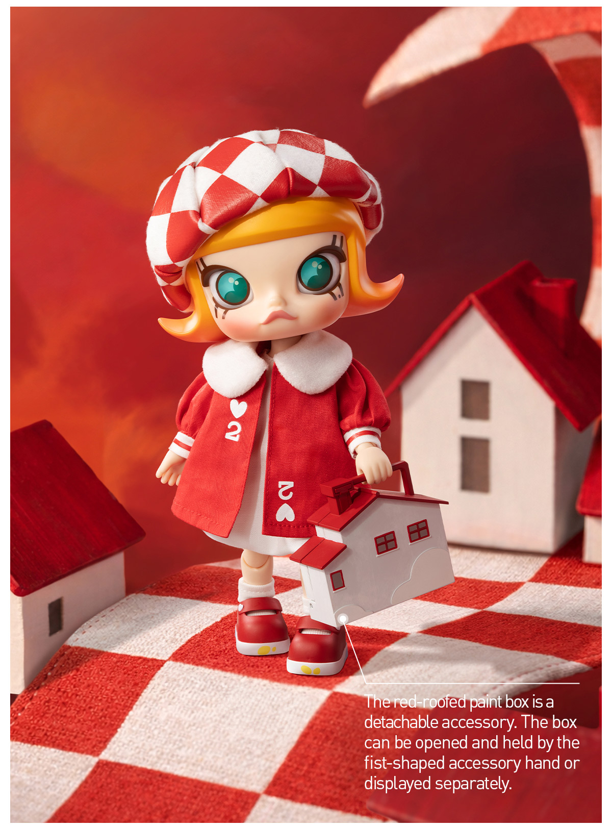 MOLLY 20th Anniversary Series 1/8 Action Figure|POP MART US Official