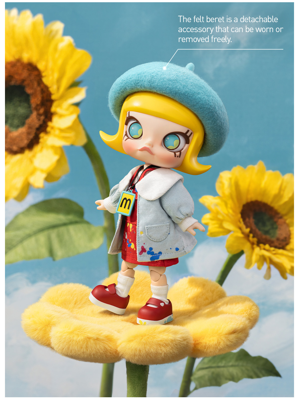 MOLLY 20th Anniversary Series 1/8 Action Figure - POP MART (United
