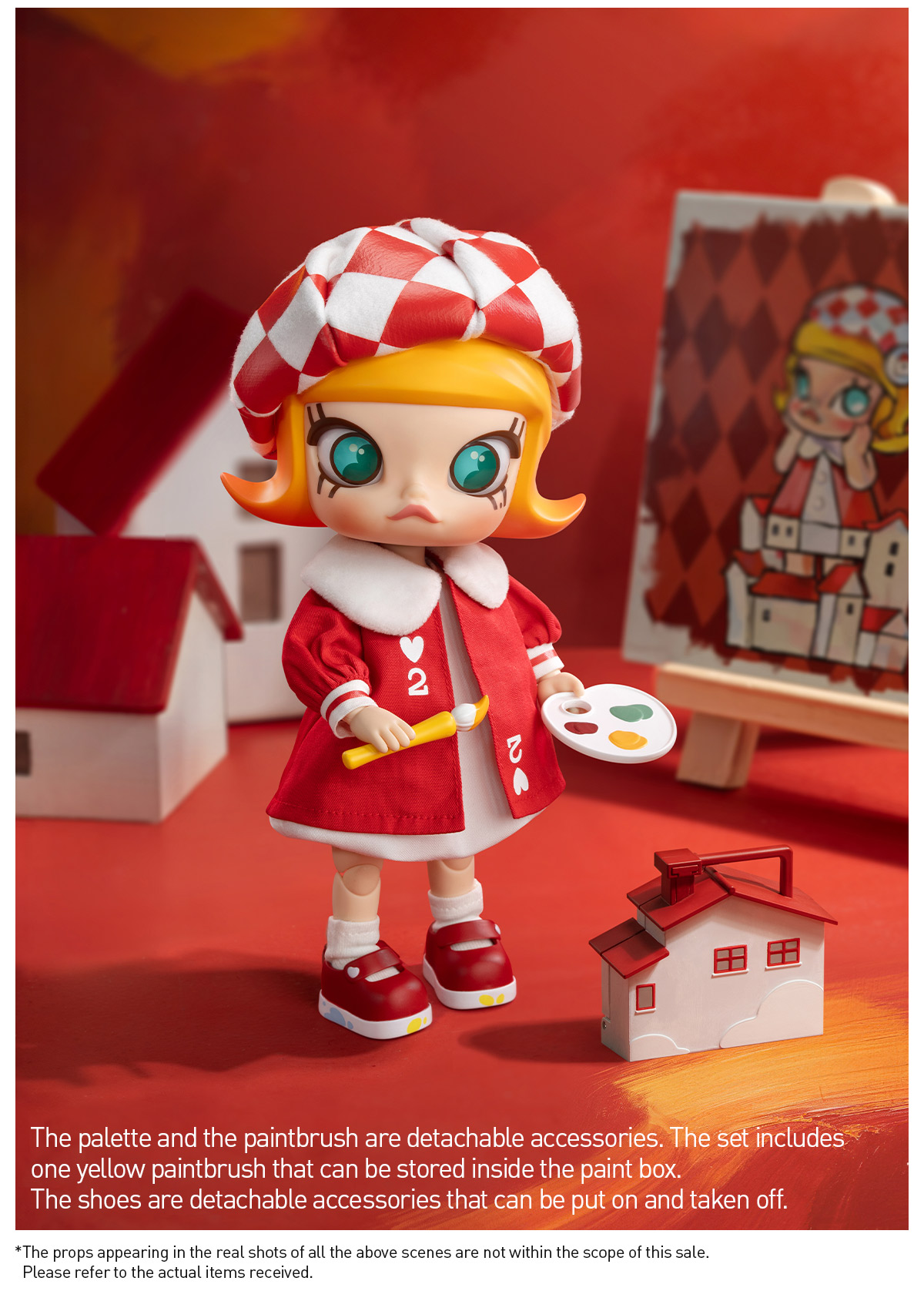 MOLLY 20th Anniversary Series 1/8 Action Figure - POP MART (Canada)