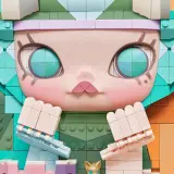 POP MART-MOLLY Lost Triceratops Building Block Art - Banner 5