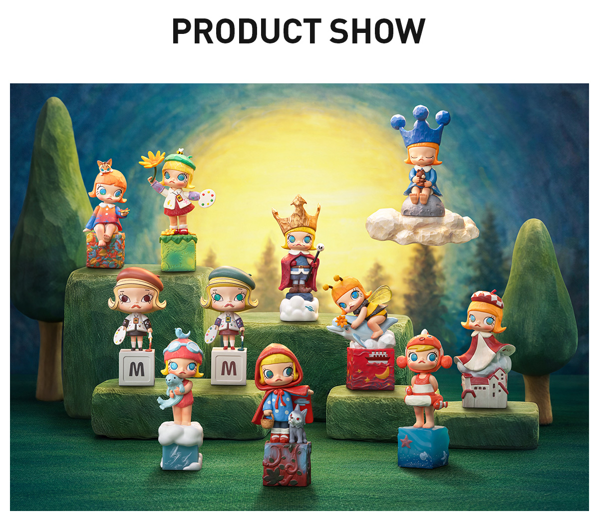 MOLLY Scenery Along the Way 20th Anniversary Series Figures - POP