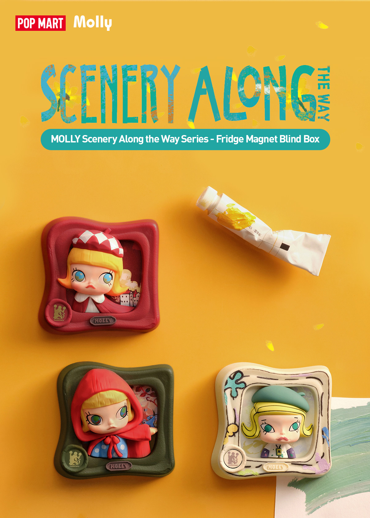 MOLLY Scenery Along the Way Series - Fridge Magnet Blind Box|POP
