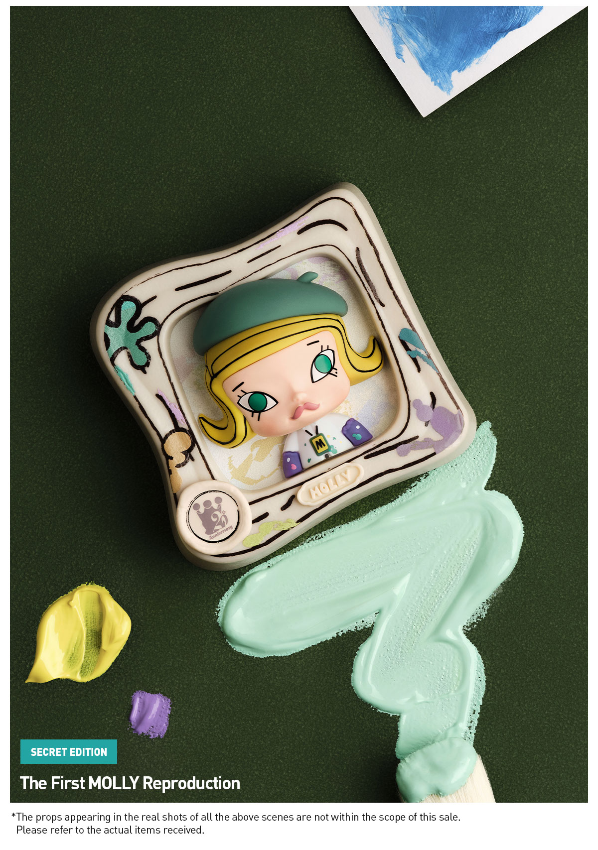 POP NOW:MOLLY Scenery Along the Way Series - Fridge Magnet Blind