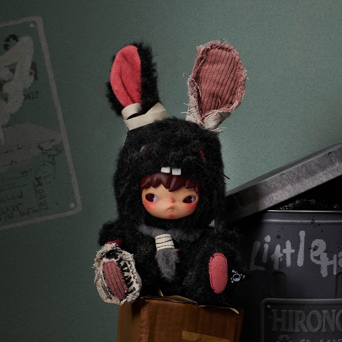 Hirono Little Hare Plush Doll Pendant - POP MART (United States)