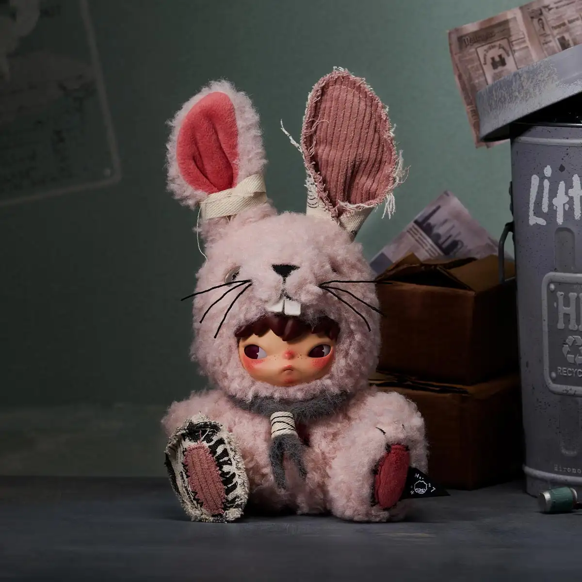 HIRONO Conejito - Colgante de Peluche