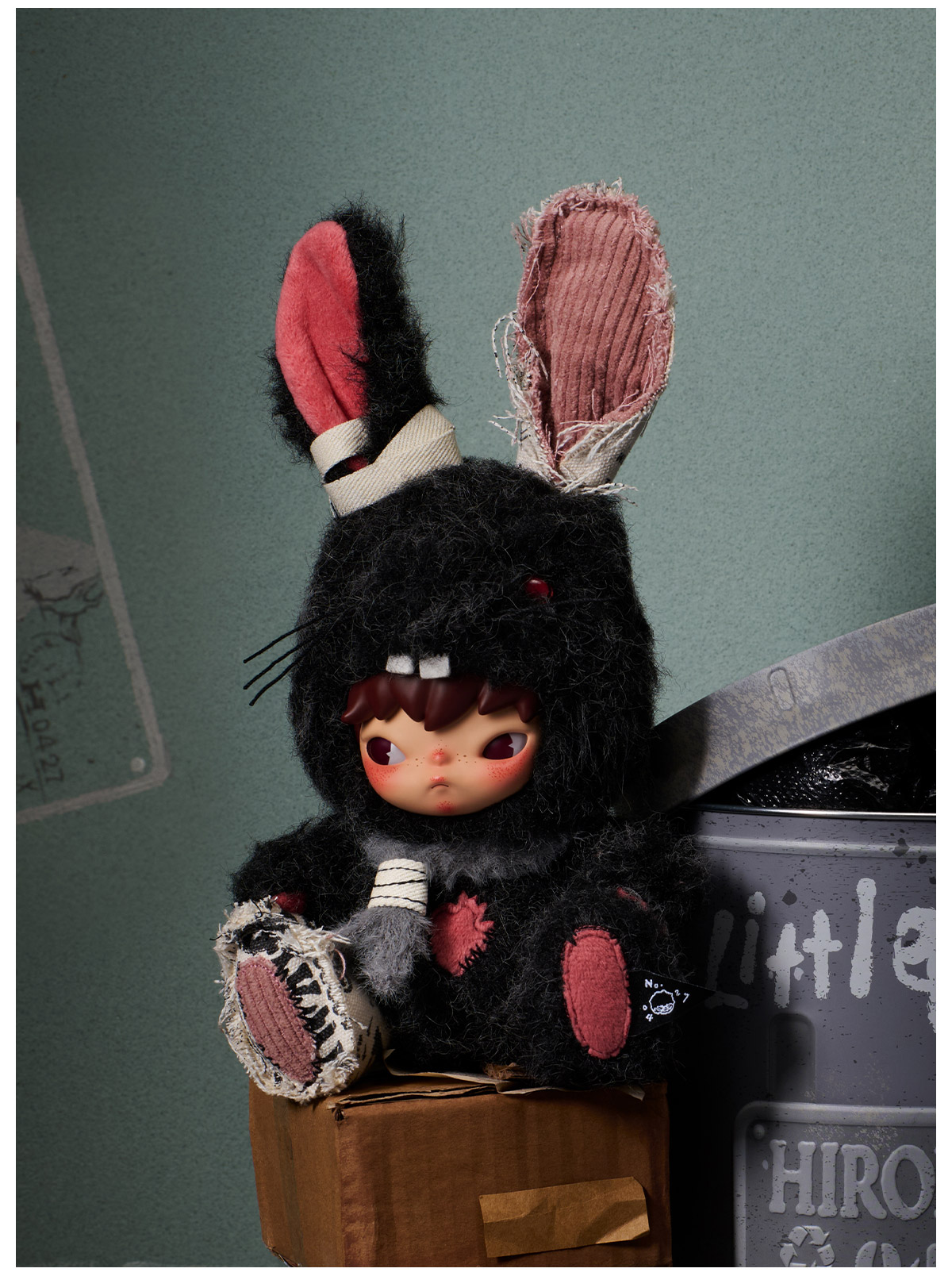 Hirono Little Hare Plush Doll Pendant - POP MART (United States)