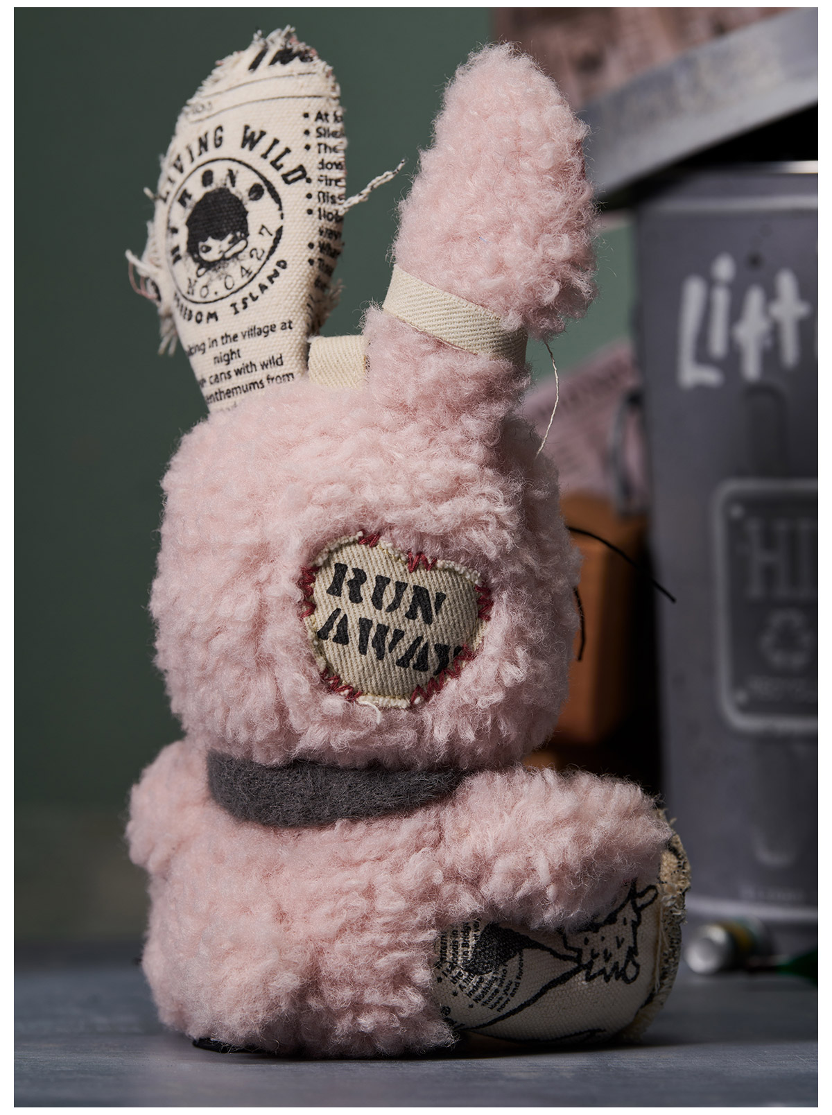 Hirono Little Hare Plush Doll Pendant - POP MART (United States)
