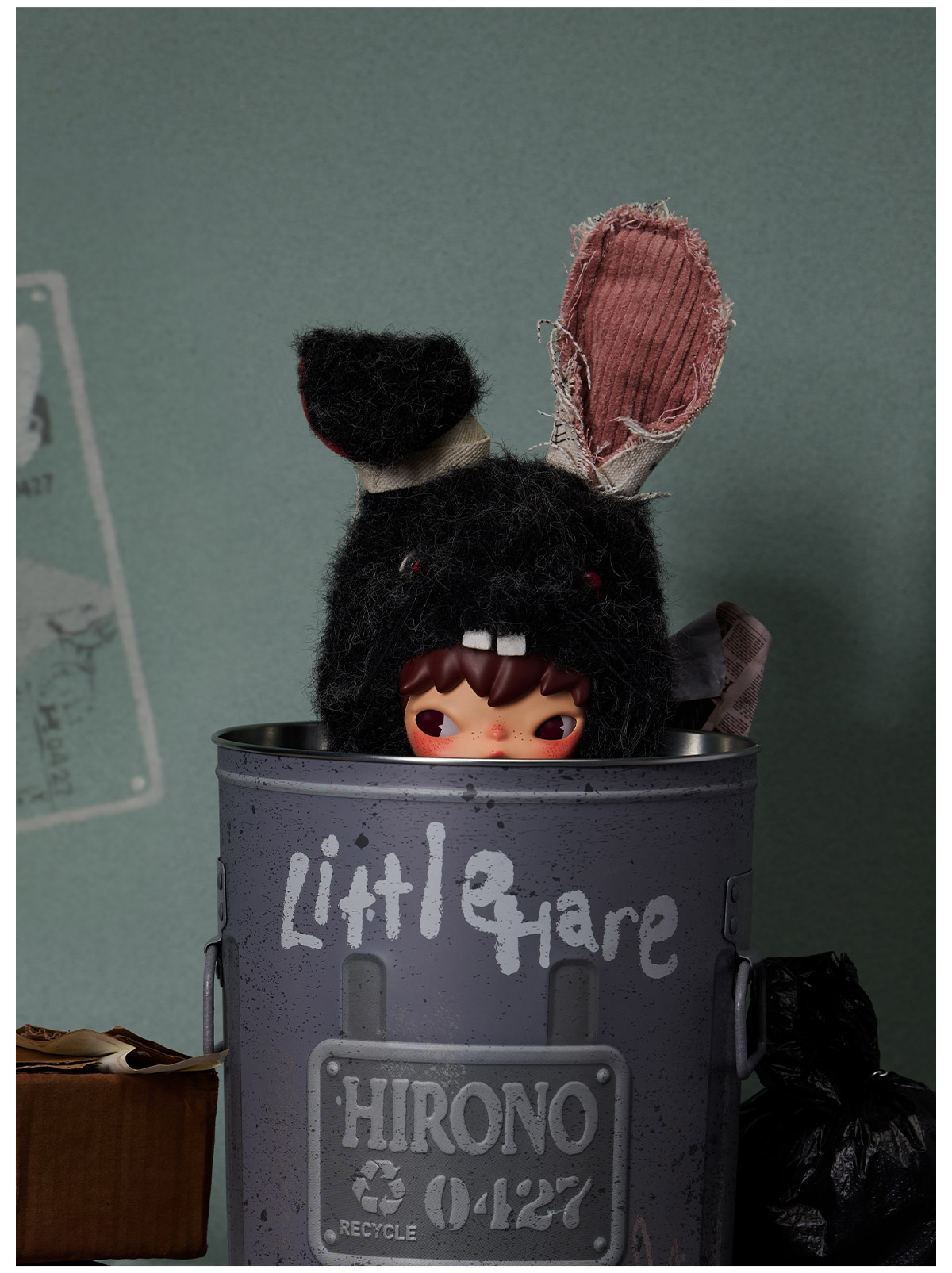 Hirono Little Hare Plush Doll Pendant - POP MART (United States)