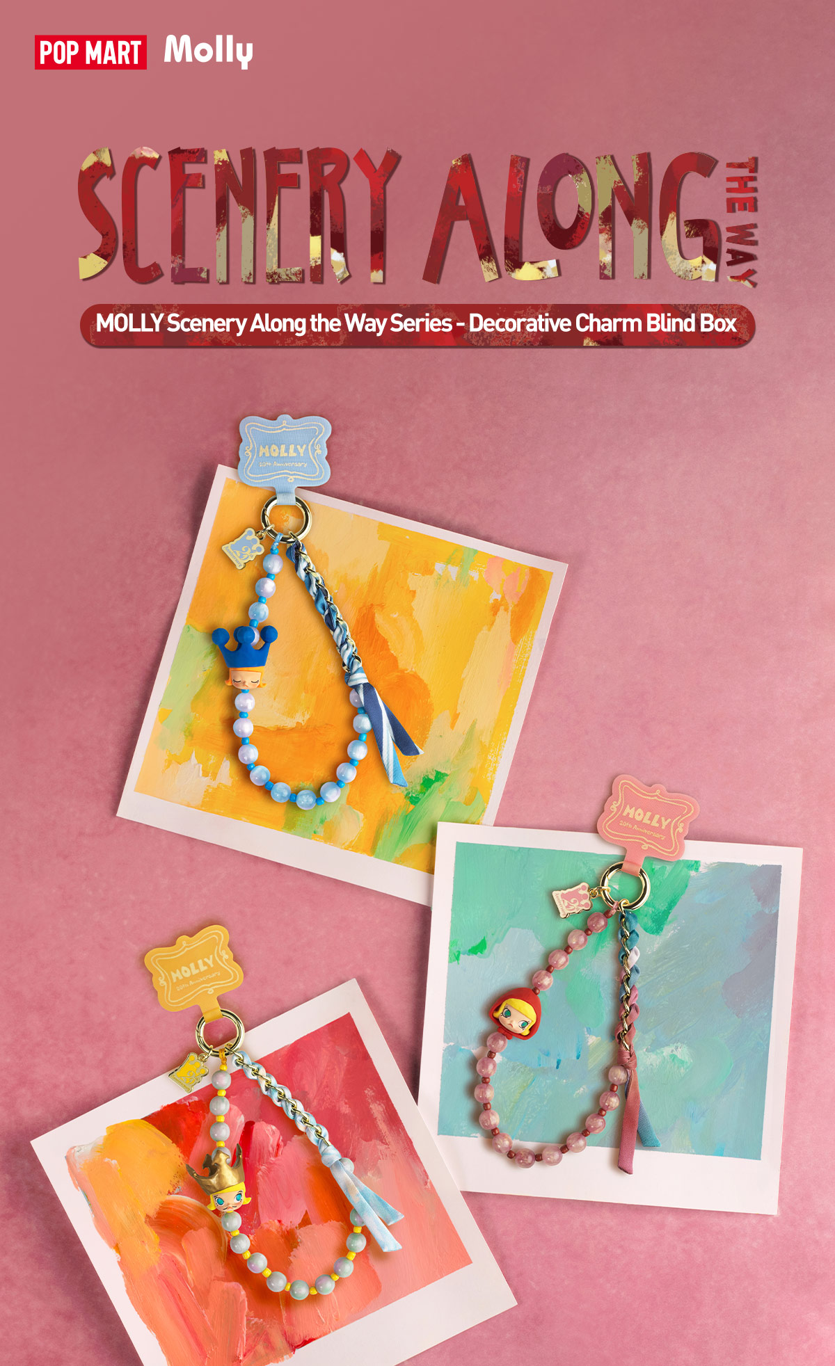 POP NOW:MOLLY Scenery Along the Way Series-Decorative Charm Blind