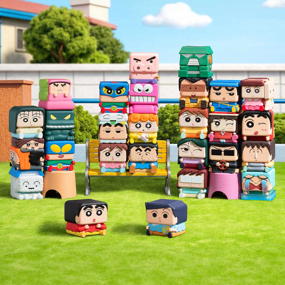 Crayon Shinchan POP CUBE-1 Series Figures - POP MART (United States)