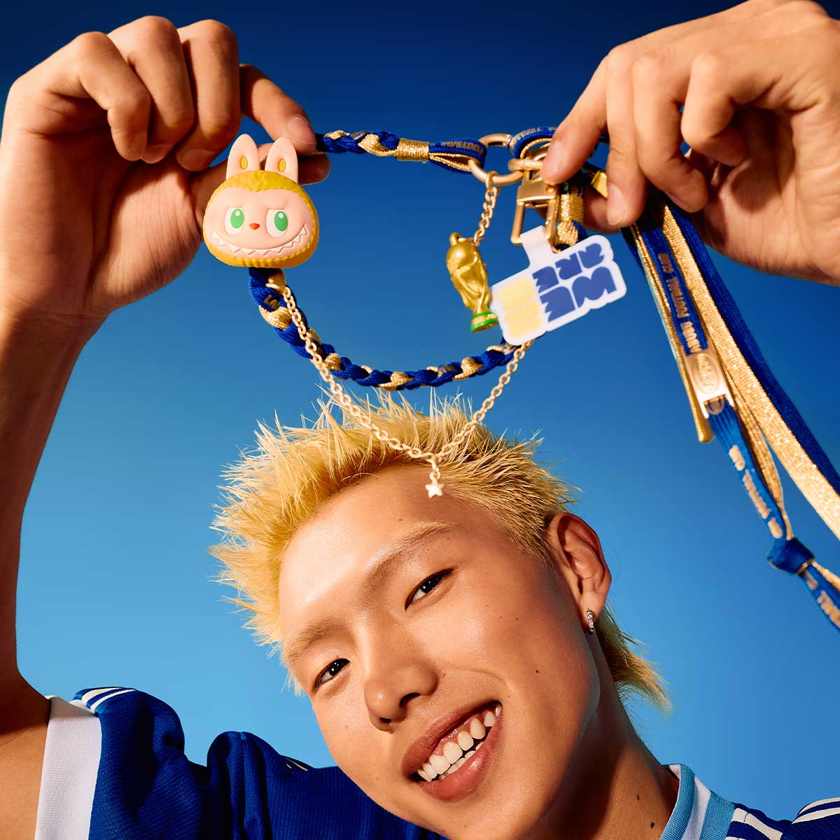 THE MONSTERS × FIFA ストラップ シークレット THE MONSTERS × FIFA SERIES-Long Lanyard Blind Box - POP MART