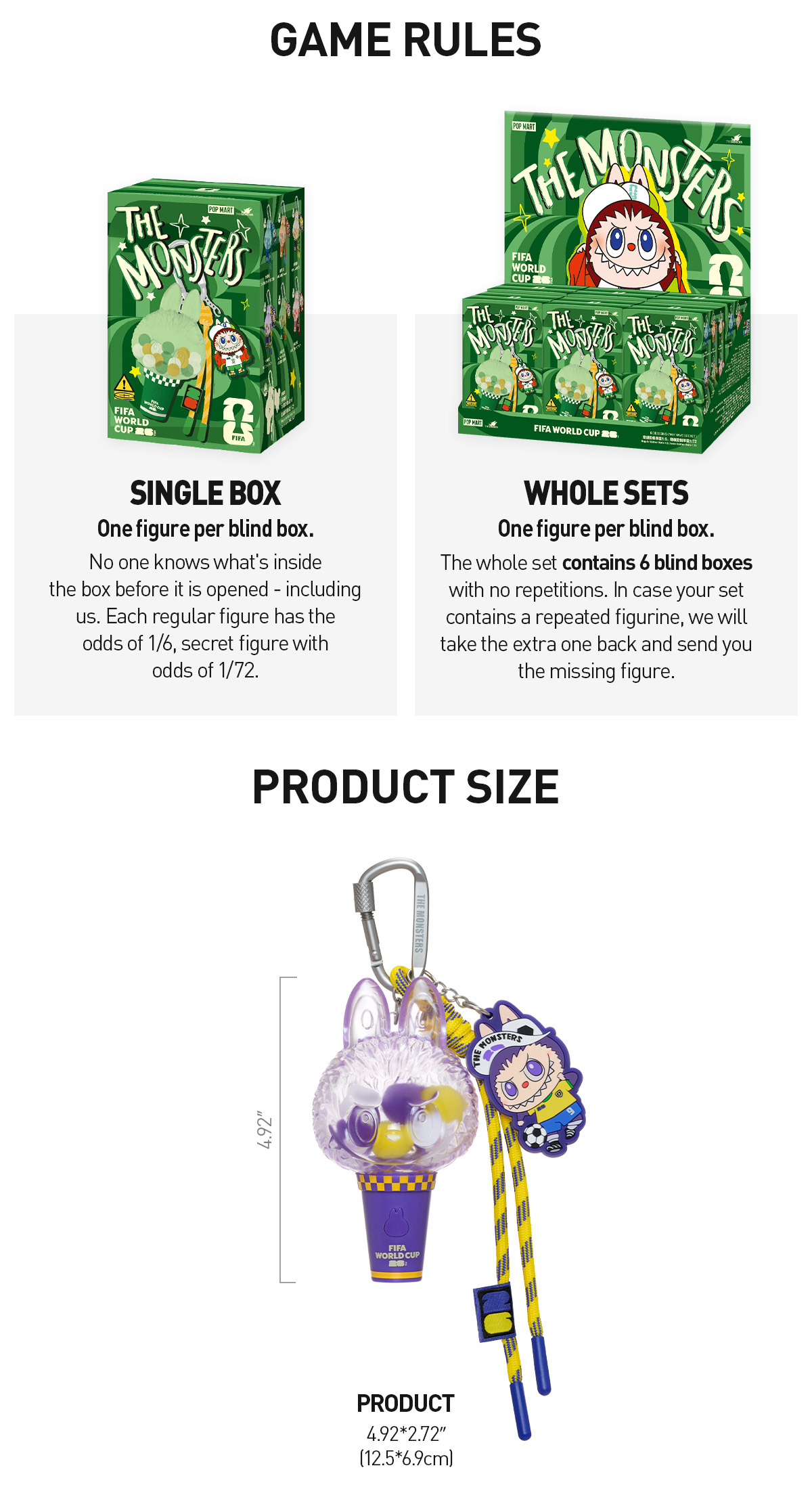 THE MONSTERS × FIFA SERIES-Mini Pendant Light Blind Box|POP MART