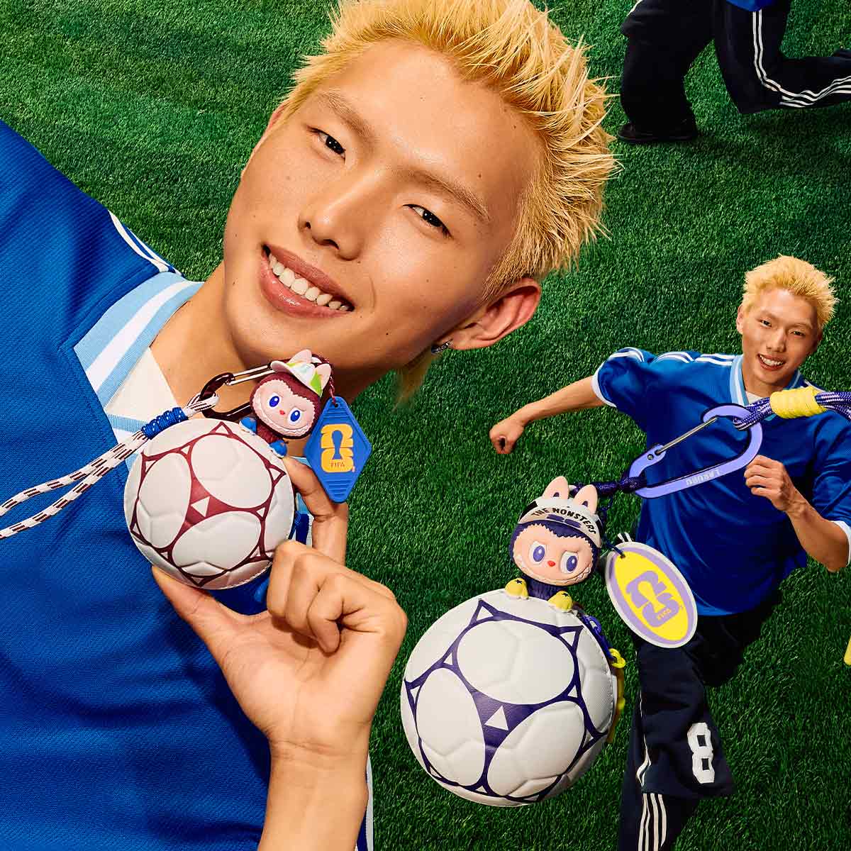 THE MONSTERS × FIFA SERIES - Football-shaped Mini Bag Blind Box
