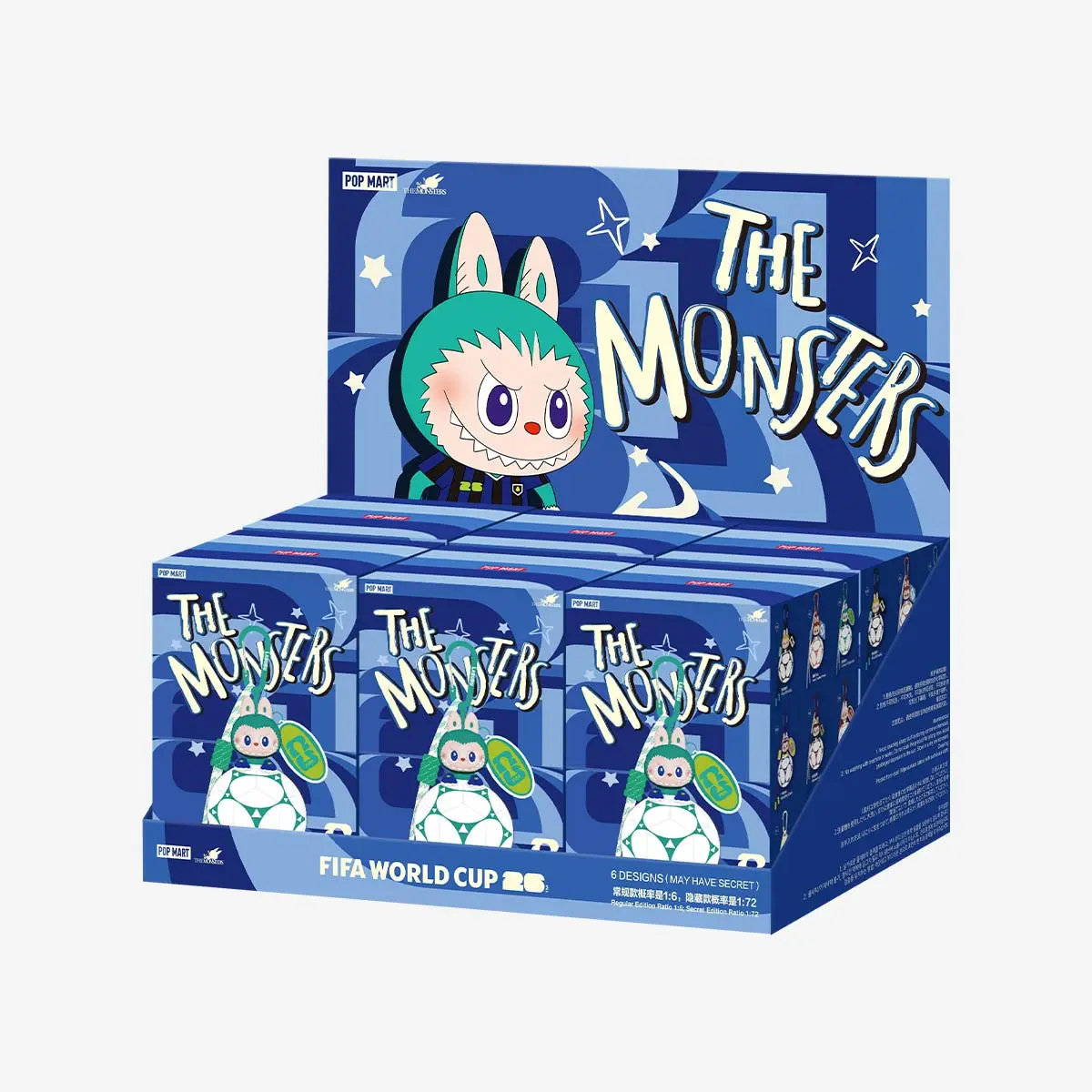 THE MONSTERS × FIFA SERIES - Football-shaped Mini Bag Blind Box 