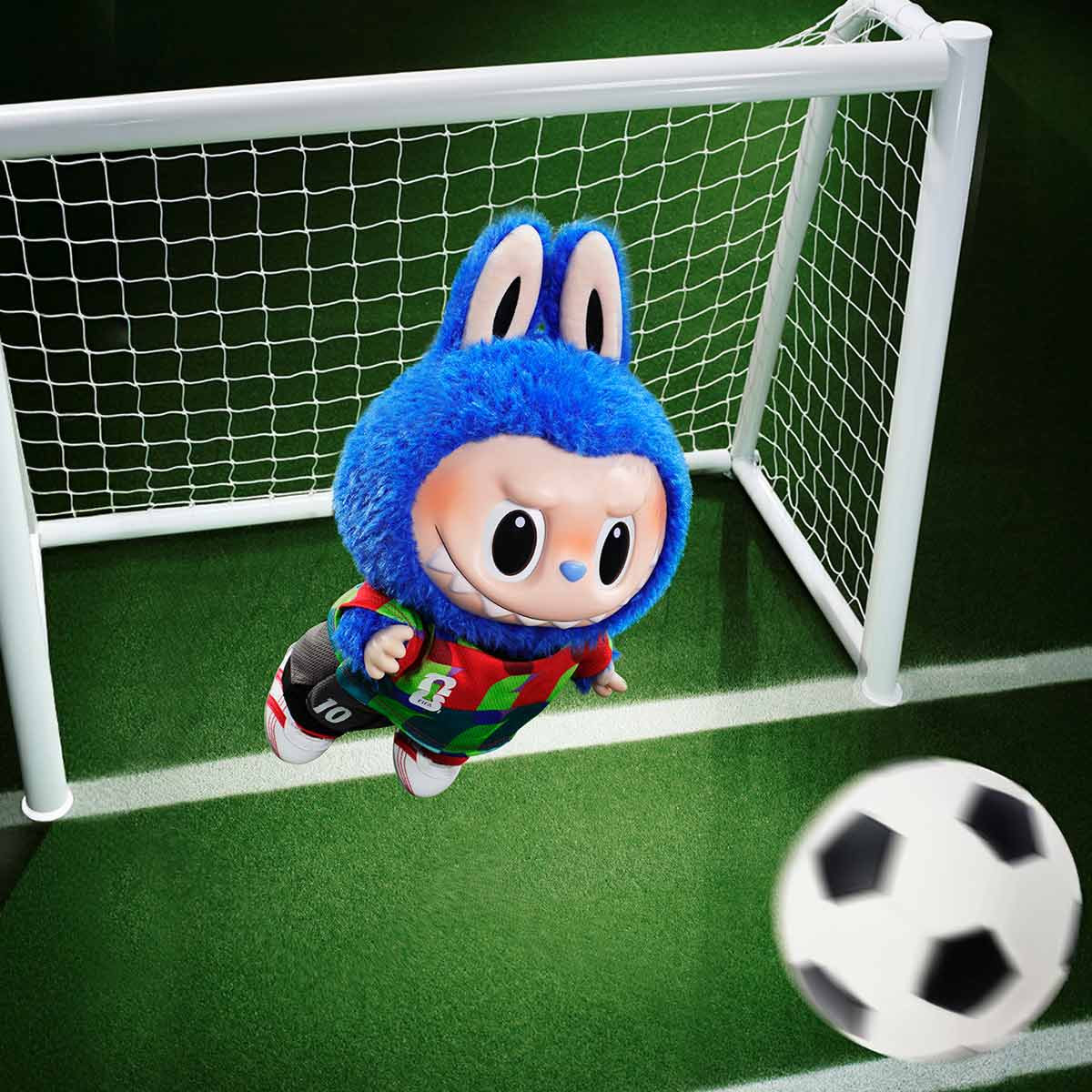 THE MONSTERS × FIFA SERIES-Catch the Win Vinyl Plush Doll|POP MART