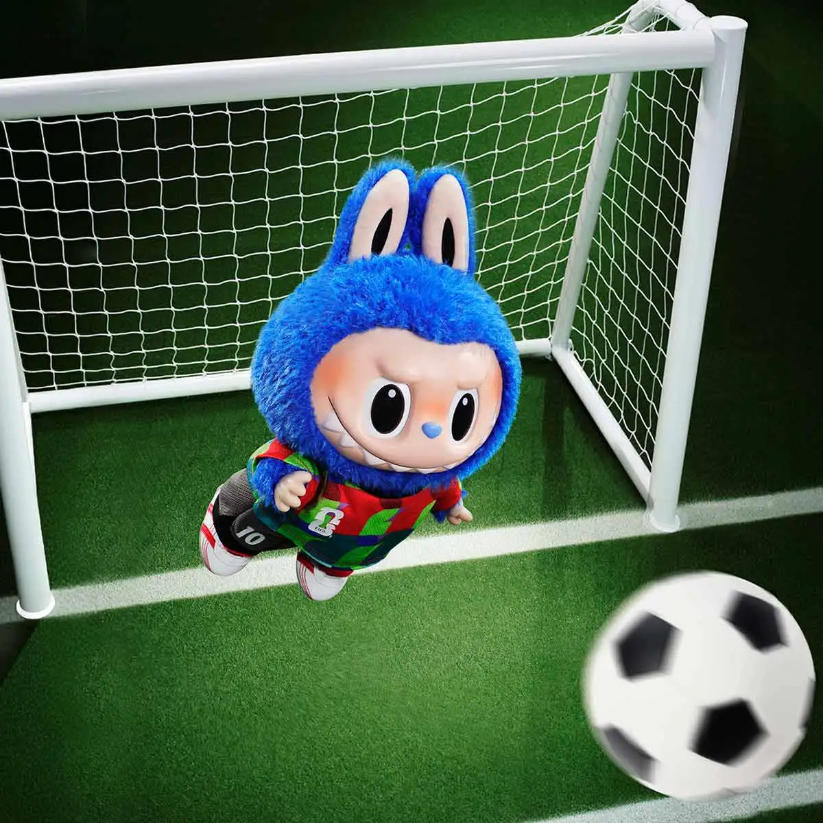 THE MONSTERS × FIFA SERIES-Catch the Win Vinyl Plush Doll - POP