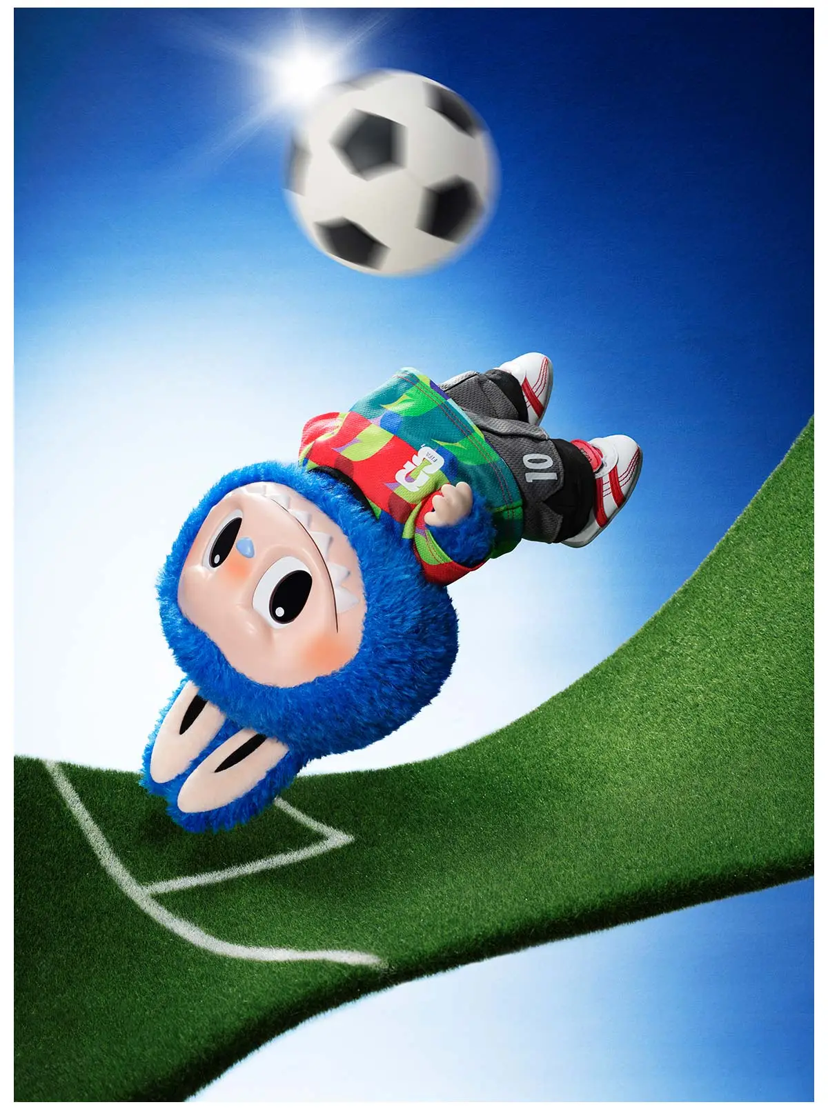 【即発送可】THE MONSTERS × FIFA Catch the Win THE MONSTERS × FIFA SERIES-Catch the Win Vinyl Plush Doll - POP