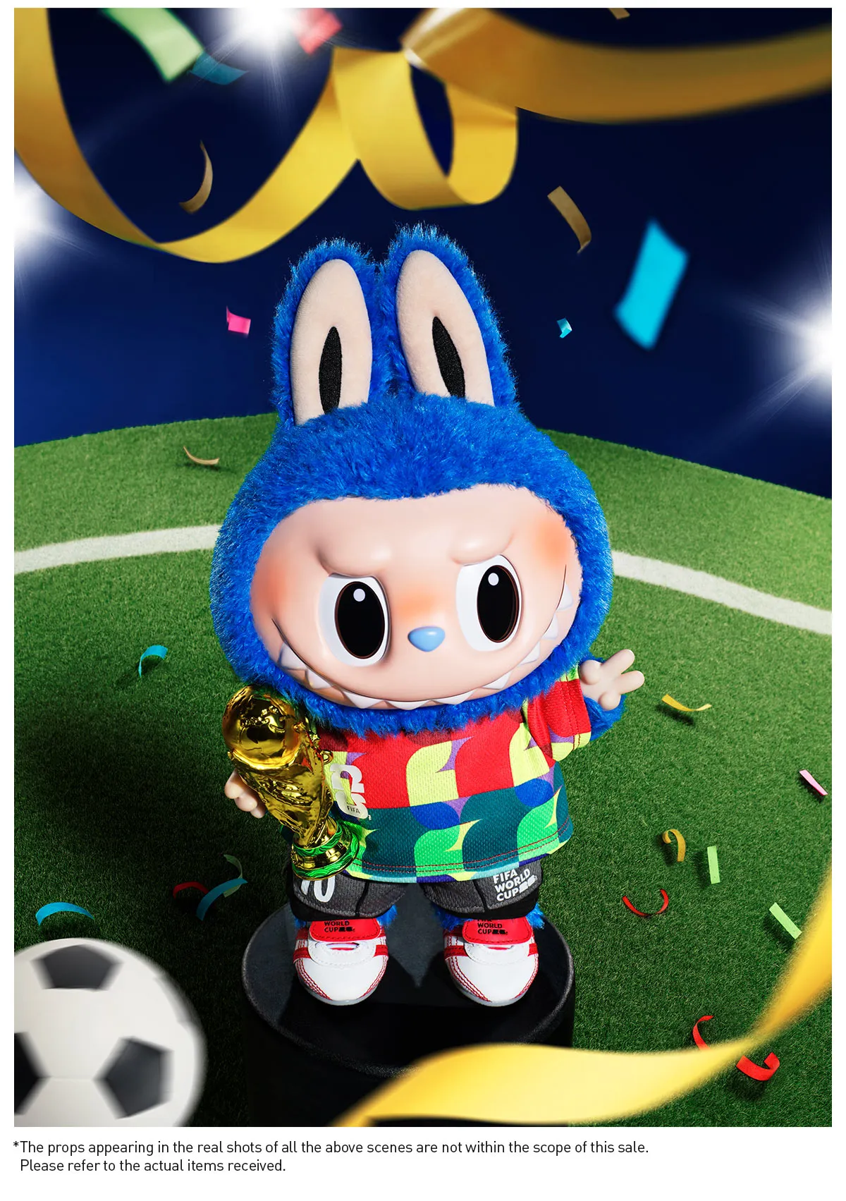 THE MONSTERS × FIFA SERIES-Catch the Win Vinyl Plush Doll - POP