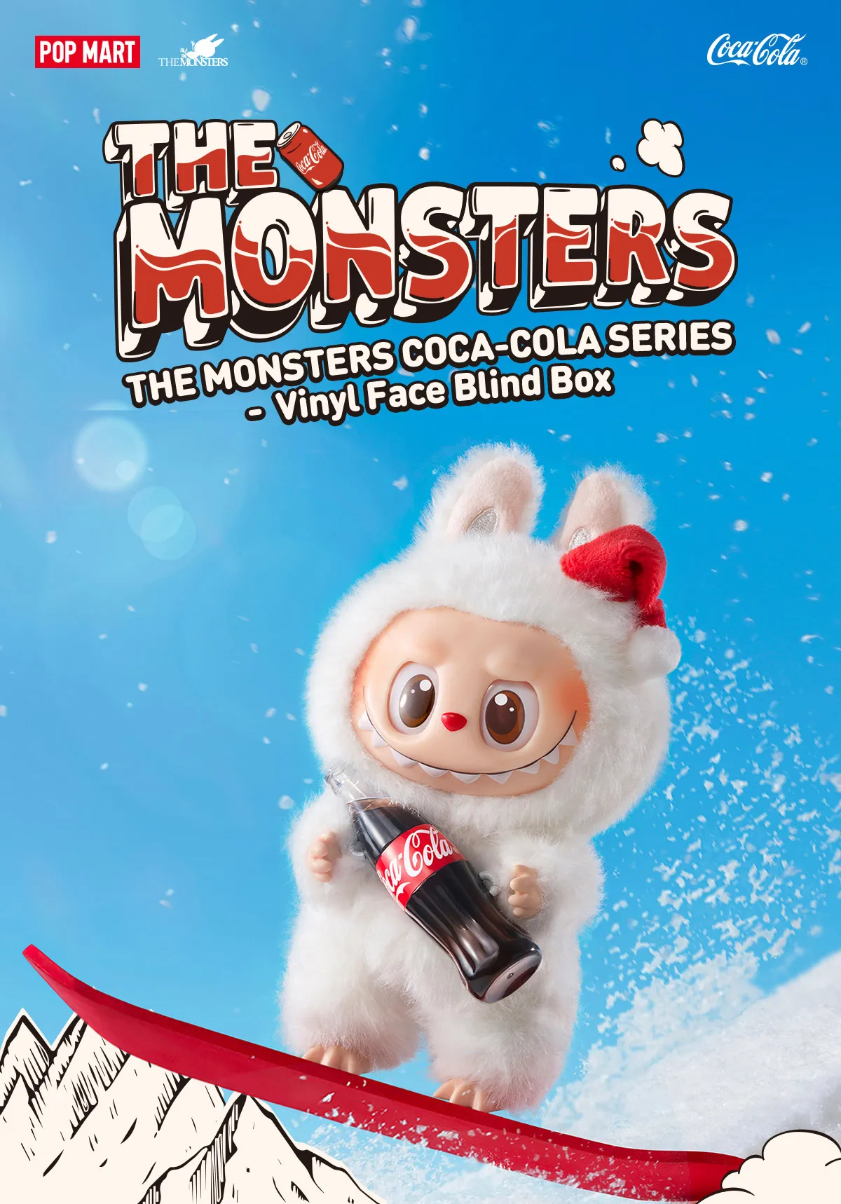 THE MONSTERS COCA-COLA SERIES-Vinyl Face Blind Box - POP MART 
