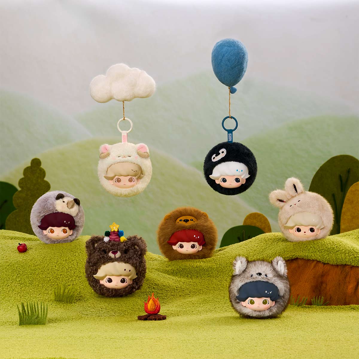 Pop Mart Dimoo The Secret Theatre Club Series   Earphone Case Blind Box